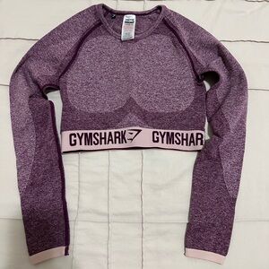 Gymshark Seamless Long Sleeve Cropped Top